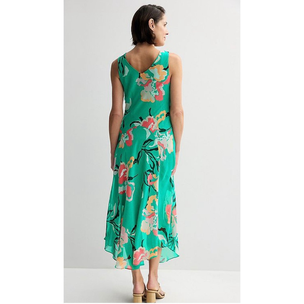 Women's Robbie Bee Drape Neck Midi Dress Size 16 NWT - Picture 2 of 11